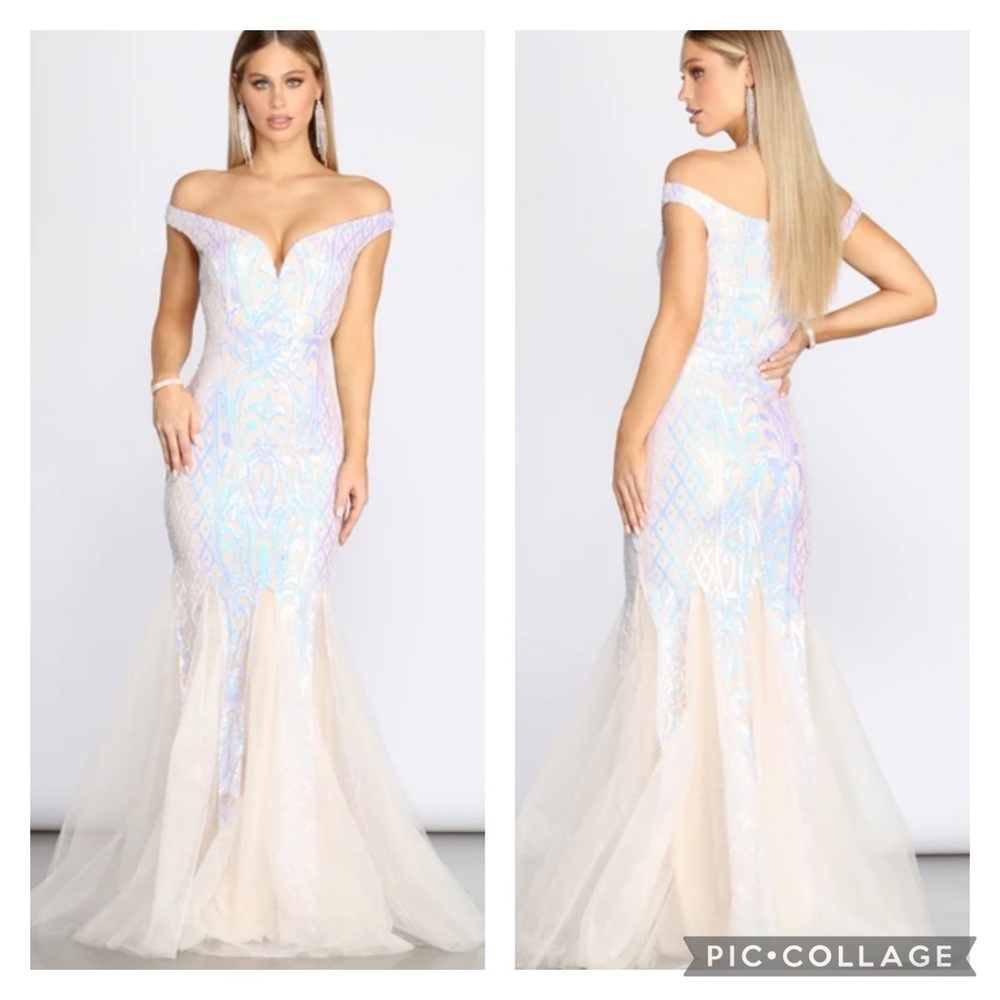 BNWT mermaid gown